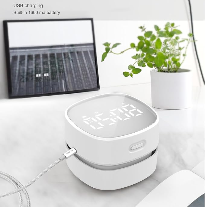 ODISTAR Counter Vacuum Cleaner, Mini Table dust Sweeper Energy - Image 2
