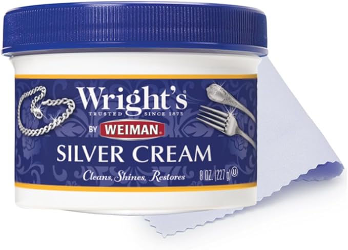 Wright's by Weiman Silver Cleaner and Polish Cream by Wrights