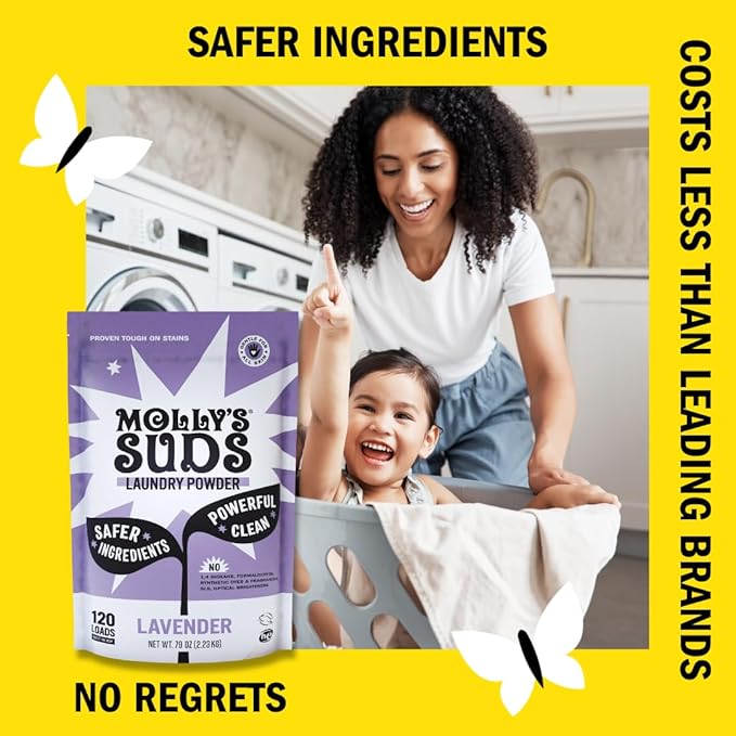 Molly's Suds Original Laundry Detergent Powder | Clean Laundry Detergent Powder - Image 4