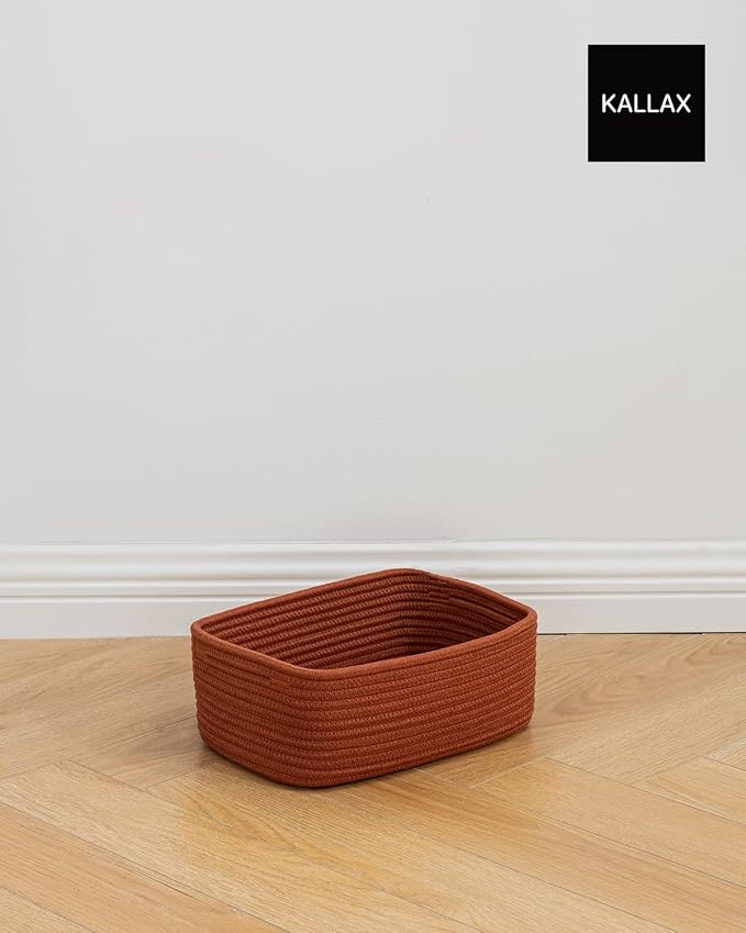 Small Woven Basket, Storage Basket - Image 9