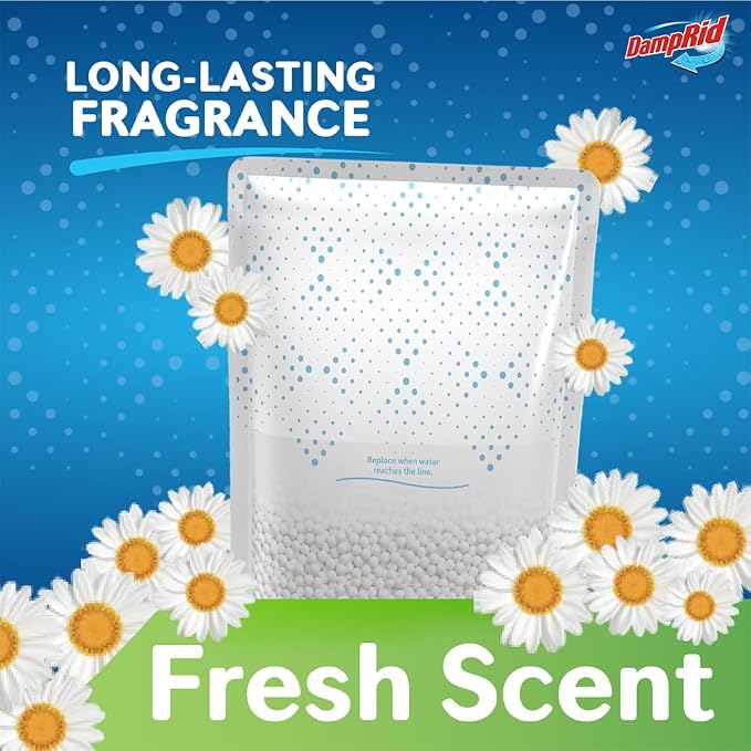 DampRid Fresh Scent Single-Use Pouch Moisture Absorber - Image 7