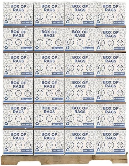 Recycled White Sheeting Cleaning Rags – Lint Free White Cotton Cloths by SupremePlus