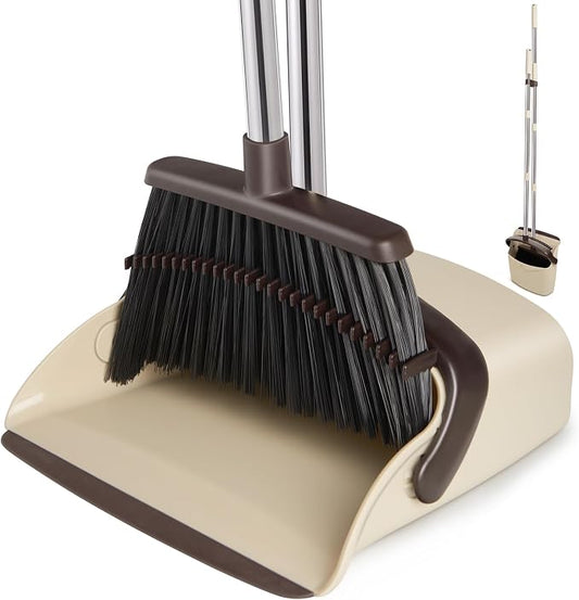 Broom and Dustpan Set, Dustpans by XXFLOWER