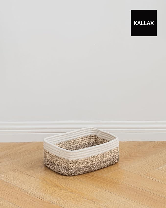Small Woven Basket, Storage Basket - Image 9