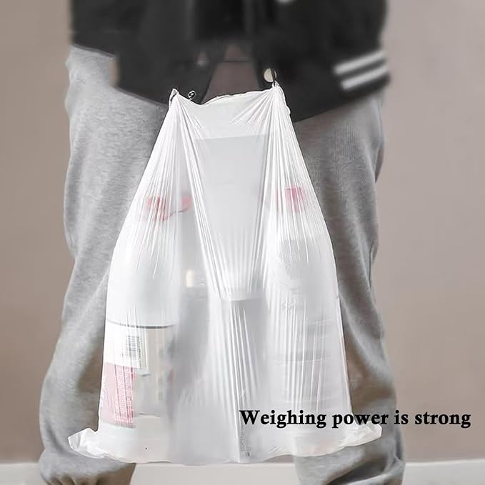 Ultra thick heavy duty Plastic 16 gallon no tear open drawstring trash bags - Image 6
