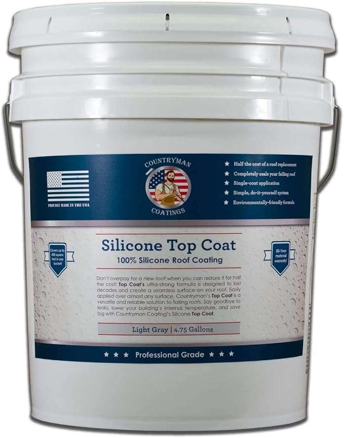 Countryman Coatings 100% Silicone Roof Coating by CountrymanCoatings