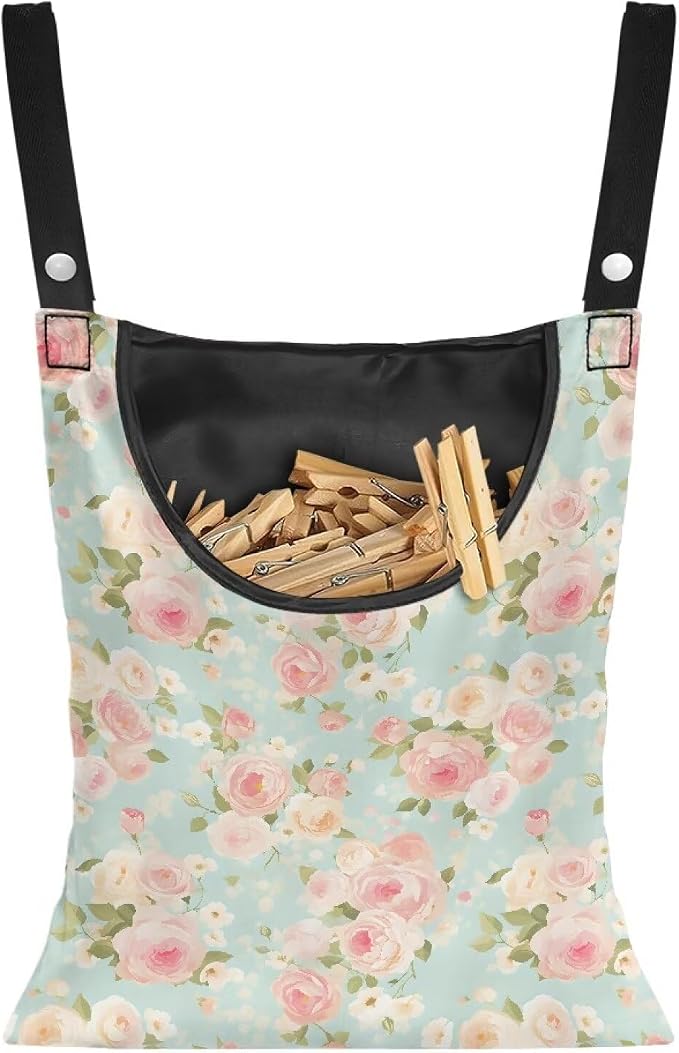 Clothes Pin Hanging Bag, Large Capacity Clothespin Bag Clothes Pin Hanging Bag by Unknown