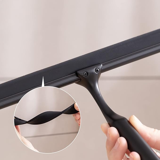 Ettori Shower Squeegee for Glass Doors, Squeegee for Shower Glass Door - Image 5