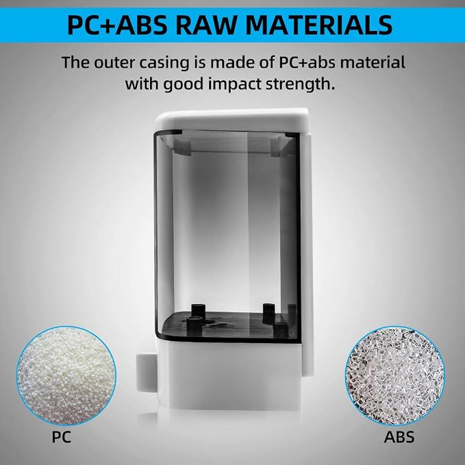 Soap Dispenser Wall Mount, 1000ML Commercial Manual Soap Dispenser Wall Mounted - Image 2