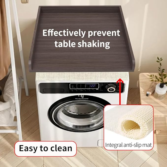 Washer Dryer Countertop Only, Edge Rails-27.5" Depth*27.5" Width Laundry Room - Image 7
