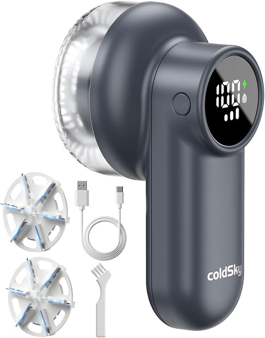 coldSky Rechargeable Fabric Shaver, Lint Shaver by Fabricshaver