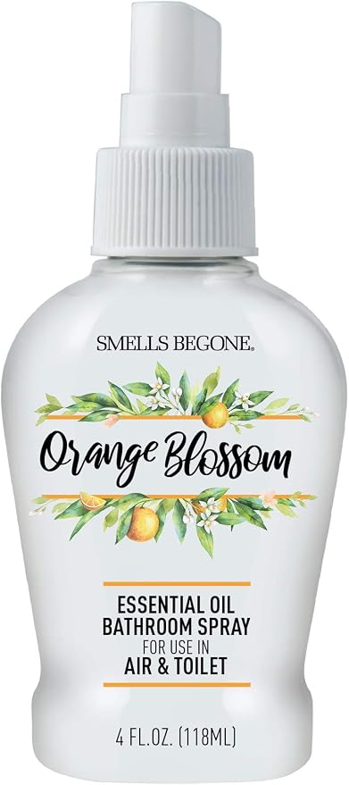 SMELLS BEGONE 4 oz Essential Oil Air Freshener Bathroom Spray by SMELLSBEGONE