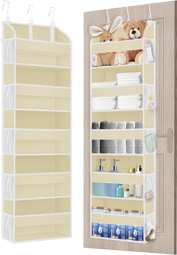 2 Pack Over The Door Storage Organizer by TAHAVICE