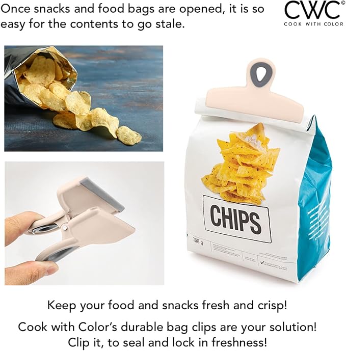 COOK WITH COLOR Bag Clips - Image 3