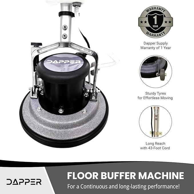 13" Heavy-duty Multi-Functional Floor Buffer Polisher Machine - Image 4