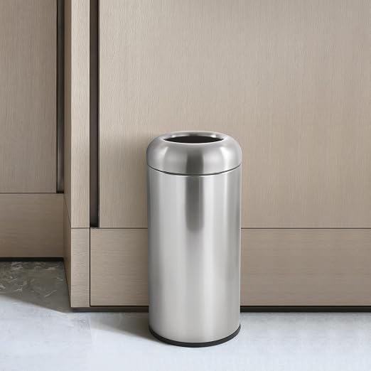 Dyna-Living Large Trash Can Outdoor Stainless Steel Garbage Can - Image 7
