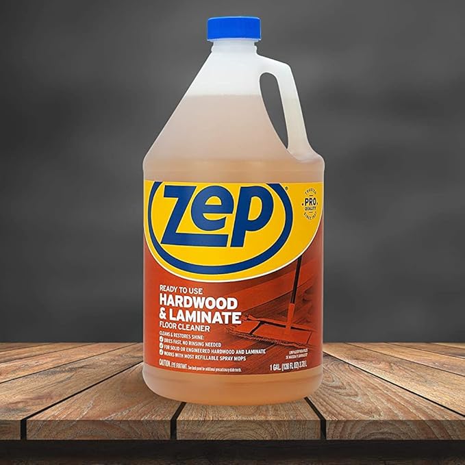 Zep Hardwood & Laminate Floor Cleaner, 128 fl oz - Image 2