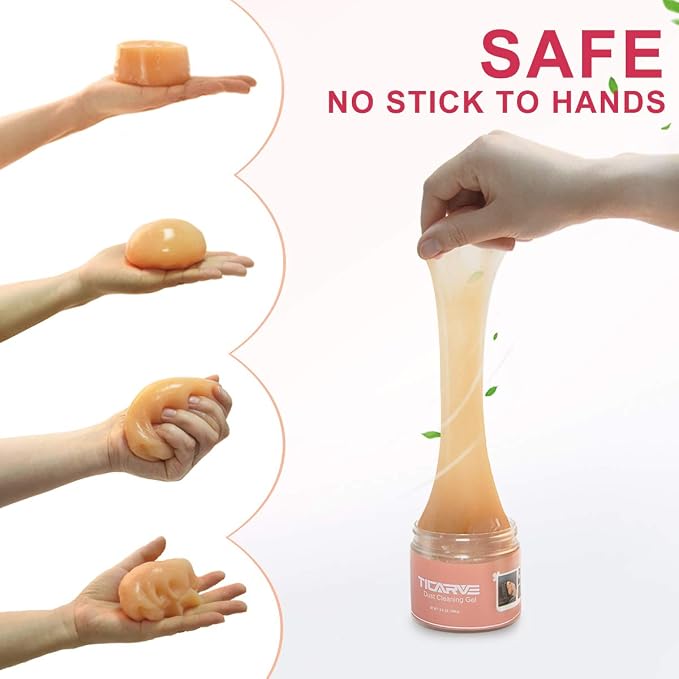 TICARVE Cleaning Gel for Car Detail Putty Cleaning Gel Auto Detail Tools Car - Image 5