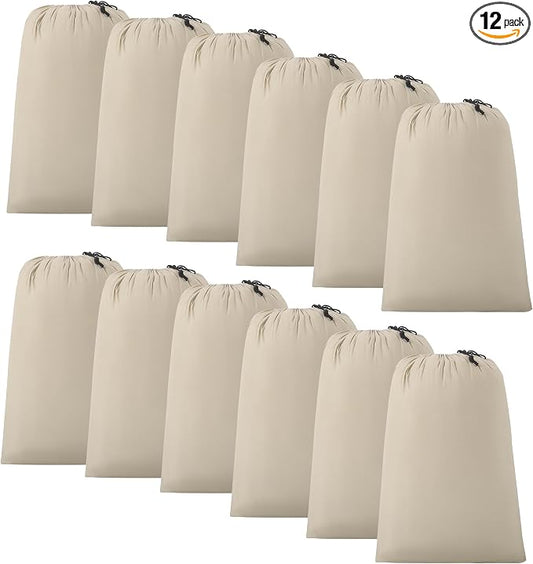 ZPECC Travel Laundry Bag 12 Pack, Bulk Extra Large Heavy Duty Bags, Durable by ZPECC-ABrandThatHasBeenFocusedOnBabyProductsFor18Years