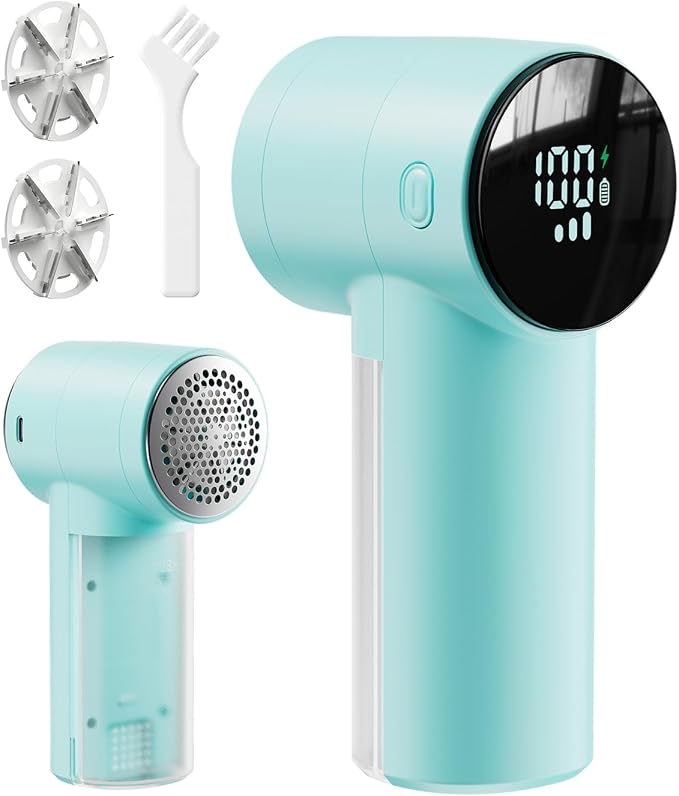 Electric Lint Remover and Fabric Shaver, Rechargeable Clothes Shaver by Unknown
