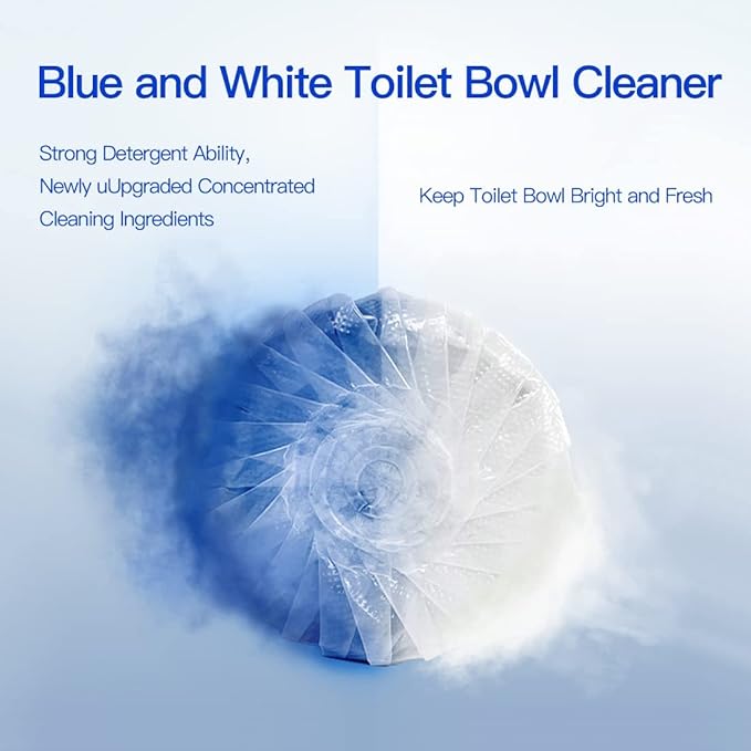 KIISIISO Toilet Bowl Cleaners 40 PACK, Long-Lasting Toilet Bowl Cleaner Tablets - Image 6