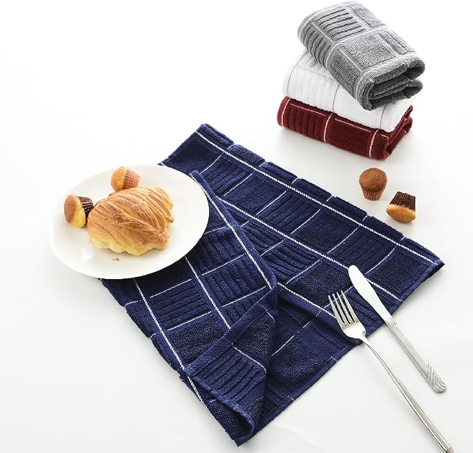 Anyi Kitchen Dish Towels Heavy Duty Absorbent Dish Cloths - Image 3