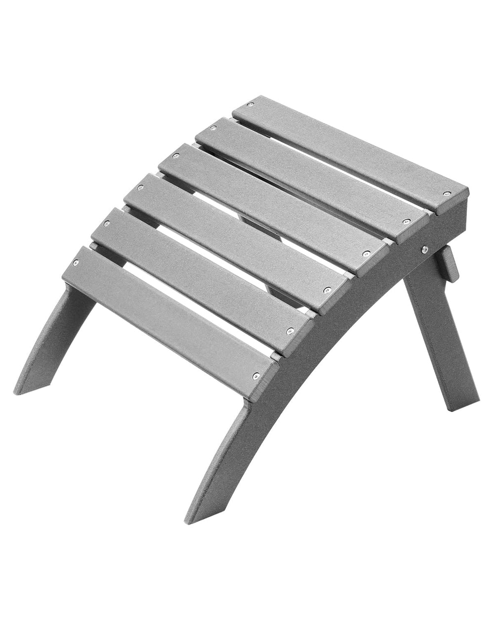 VEVOR Adirondack Ottoman, 21.5L x 18.9W x 14.8H Inch HDPE Plastic Folding Adi...