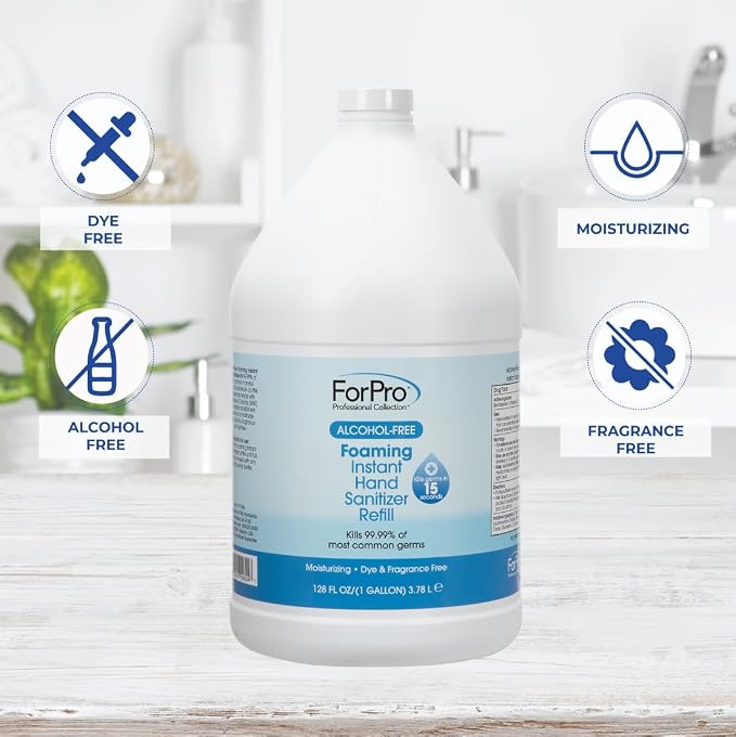 ForPro Professional Collection Alcohol-Free Foaming Instant Hand Sanitizer - Image 4