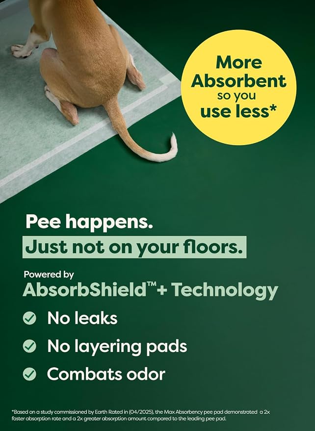 Earth Rated Max Absorbency Puppy Pee Pads - Image 3