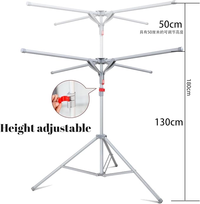 Clothes Drying Rack ​Foldable & ​Collapsible Drying Racks Large Capacity ​Space - Image 3