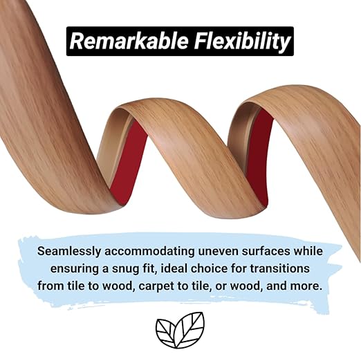 Floor Transition Strip Self Adhesive Carpet Wood Tile Vinyl Flooring Laminate - Image 2