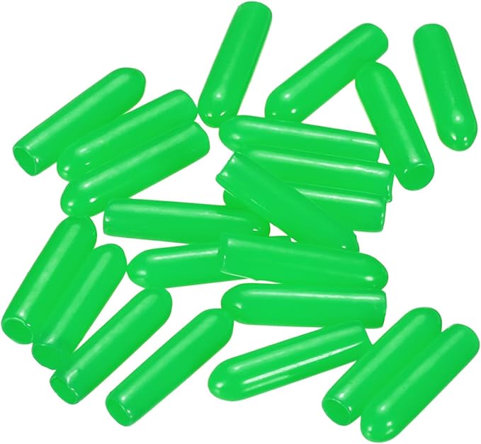 uxcell 20pcs Rubber End Caps 3mm ID Vinyl PVC Round Tube Bolt Cap Cover Screw - Image 4
