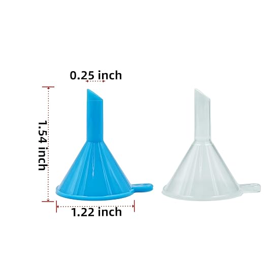 Tiny Small funnels for Filling Small Bottles Capsules Powder Mini Perfume Funnel - Image 4