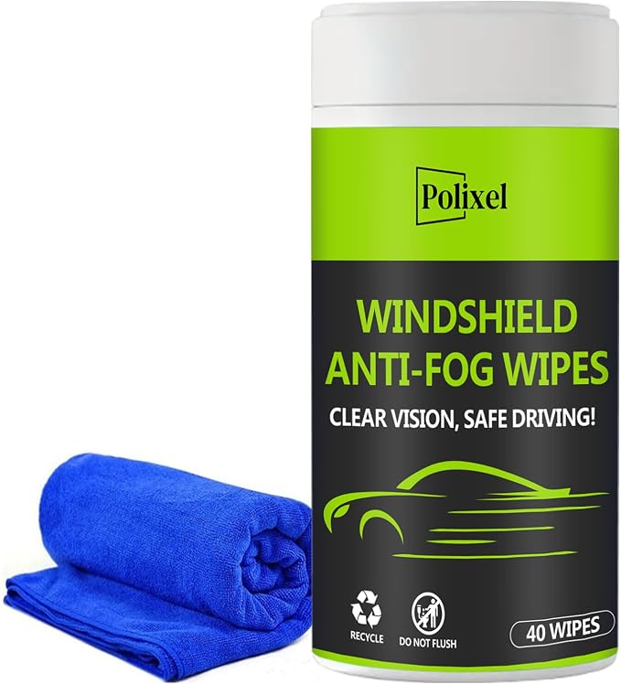 Glass Anti-Fog Wipes by POLIXEL