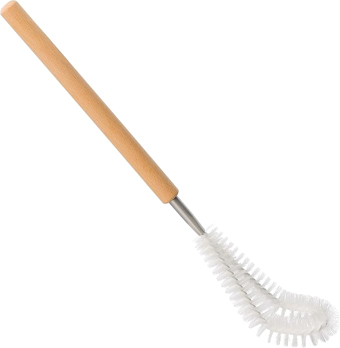 Redecker Urinal Toilet Brush, Oiled Beechwood Handle, 14-3/4-Inches, Made in by Redecker