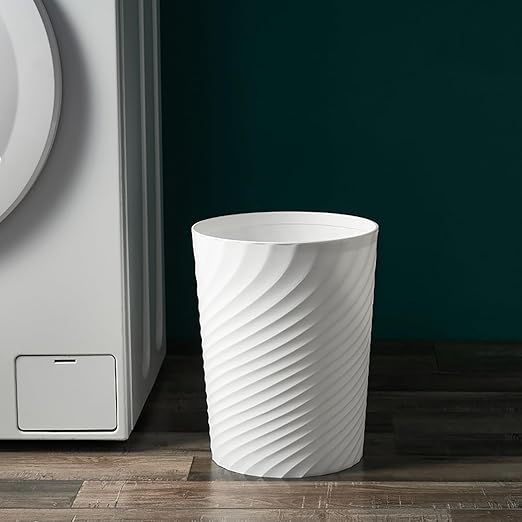 Bathroom Trash Can 1.8 Gallon Waste Basket 2 Pack Small Garbage Can - Image 8