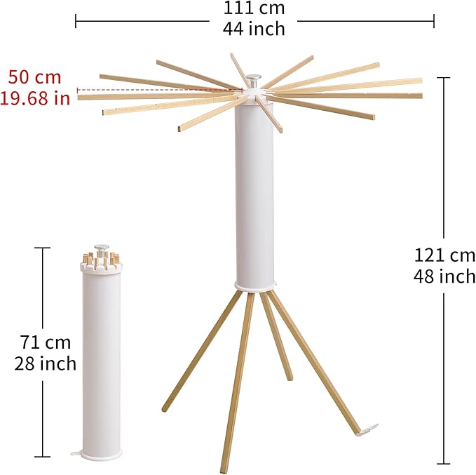 Clothes Drying Rack 4 Legs, Laundry Hanger Dryer Rack, Portable Drying Rack - Image 2