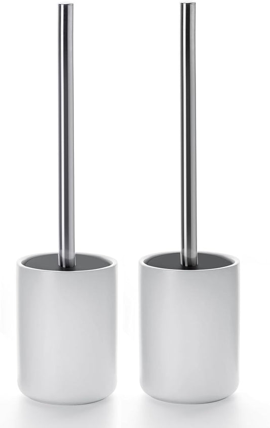 Ceramic Toilet Brush & Holder Set by ViosuniuBathroomSpecialists