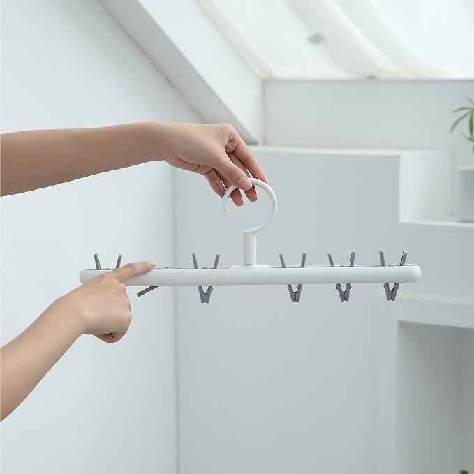 Clothes Hanger 2 Pack Clothes Drying Racks Windproof - Image 4