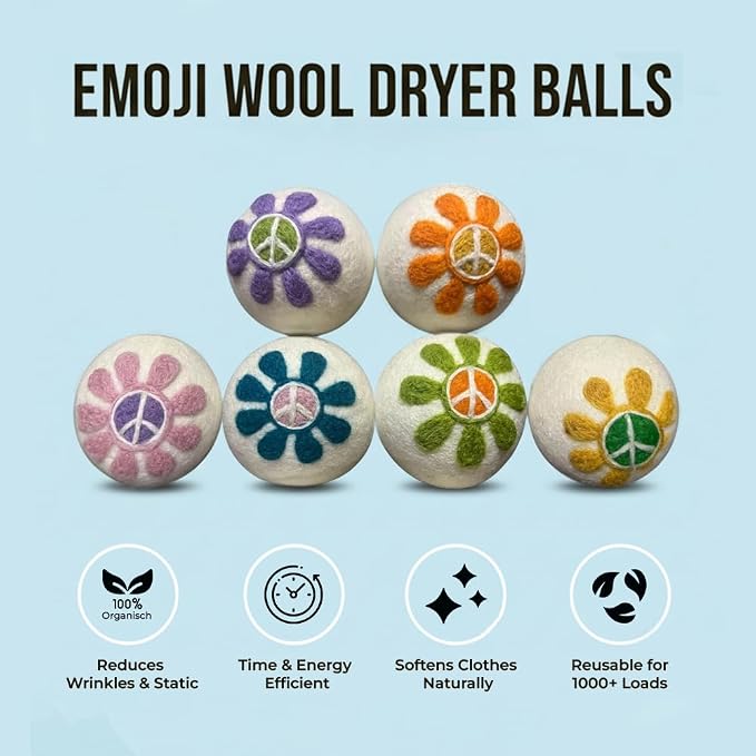 Ezhippie Quality Wool Dryer Balls - Image 4
