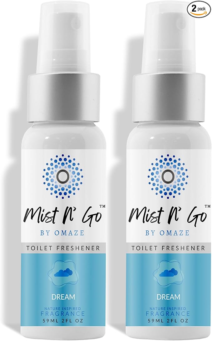Mist N’ Go by Omaze Travel Bathroom Spray by MISTNGO