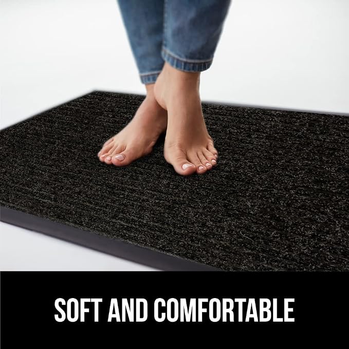 GORILLA GRIP Traffic Guard Door Mat, Heavy Duty Welcome Mats, Commercial Office - Image 8