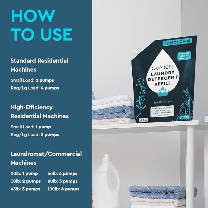 Puracy Laundry Detergent Refill - Image 3