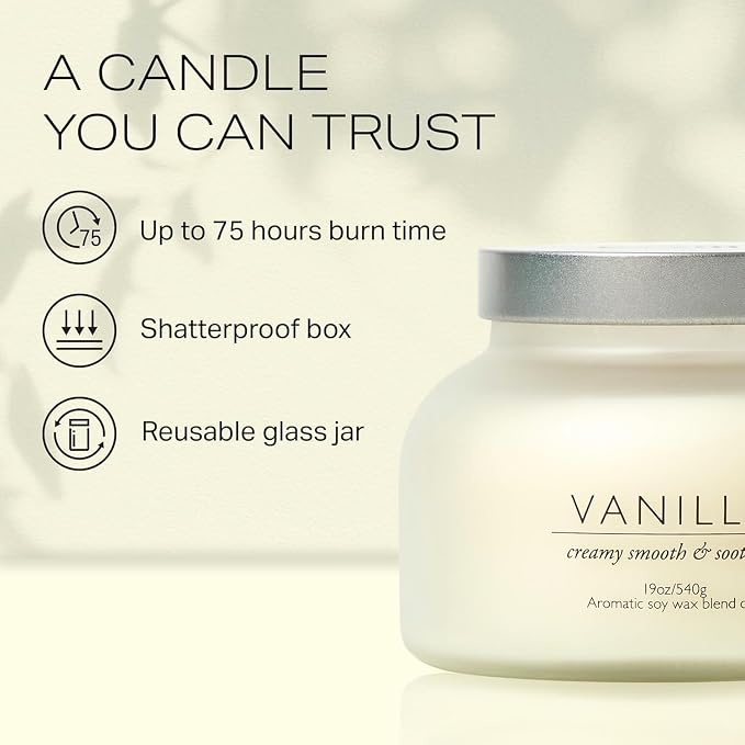 Volcano Vanilla Candle 19oz:- - Image 4
