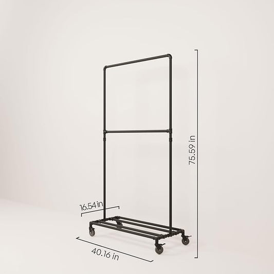 pamo Industrial Pipe Clothing Rack - Image 2