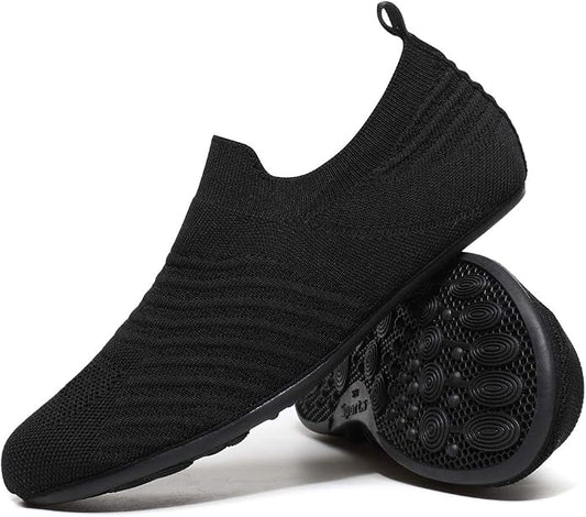 Adult Indoor House Slippers Socks Lightweight Non Slip Grip House Home Shoes by CanLeg