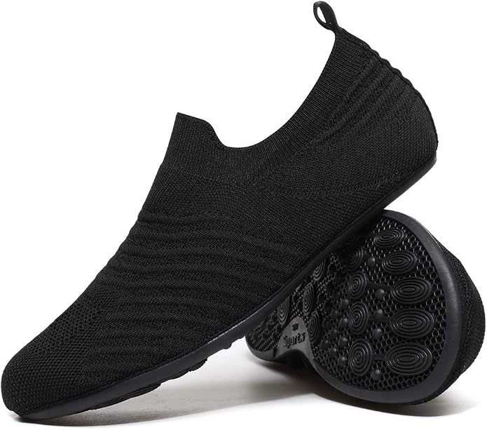 Adult Indoor House Slippers Socks Lightweight Non Slip Grip House Home Shoes by CanLeg