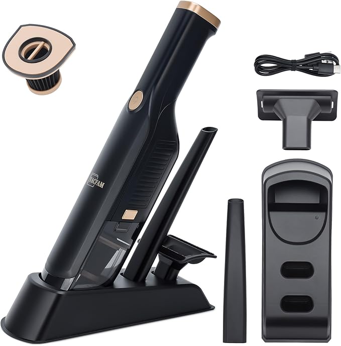 Handheld Vacuum Cordless, High Power Suction, USB Quick Charge, Car Vacuum by Unknown