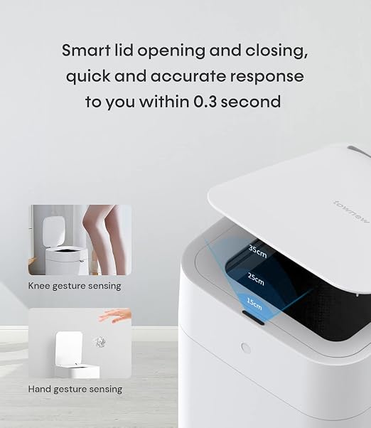 TOWNEW T1S 4.1 Gallon Automatic Self-Sealing and Self-Changing, Motion Sense - Image 6