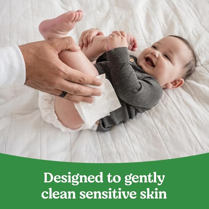 Huggies Natural Care Sensitive Baby Wipes, Hypoallergenic, 99% Purified Water - Image 2